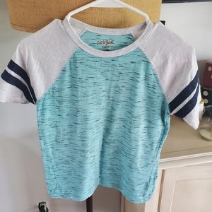 Cat & Jack Boys T-Shirt Aqua Medium